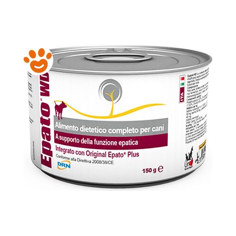 DRN Dog Diet Epato WD  - DRN Dog Diet Epato WD - Lattina Da 150 Gr
