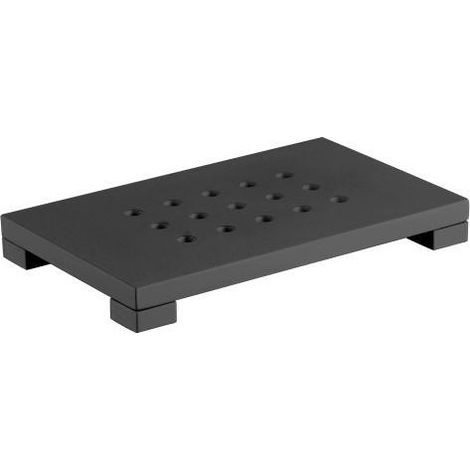 PORTE SAVON QUATTRO A POSER LAITON NOIR - CRISTINA ONDYNA QU72513 (1/2)