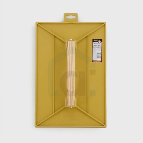 Taloche rectangulaire en ABS pour enduit OUTIL PARFAIT, l.140mm x L.210mm