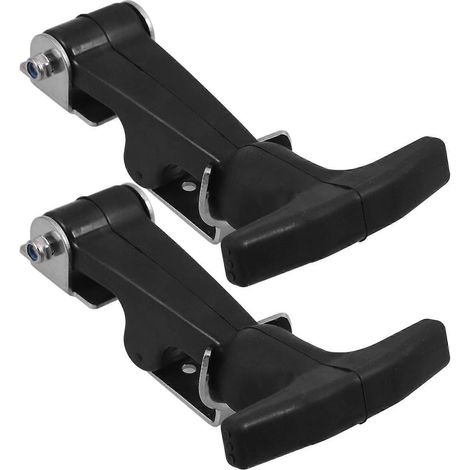 Lot de 2 loquets flexibles pour trappe de bateau, poignée de remplacement, quincaillerie marine (1/5)