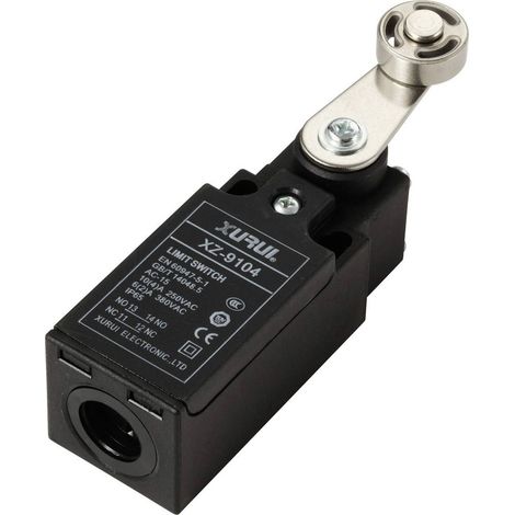 Tru Components – Interrupteur de fin de course 1426606 – Levier pivotant à galet – IP65 – 250 V/AC 10 A – Pour espaces confinés (1/3)