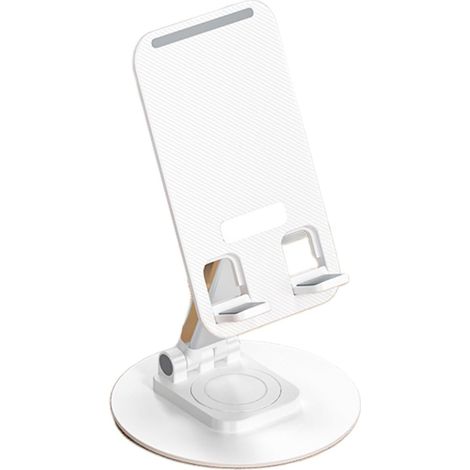 Soporte Para Teléfono Móvil - Soporte Ajustable Para Tableta - Ergonómico Con Almohadillas De Silicona - Plegable Y Portátil - 1 Unidad (1/5)
