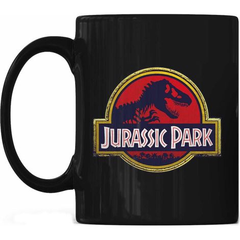 Kaffeetasse Mit Jurassic Park Logo Keramik 325 Ml