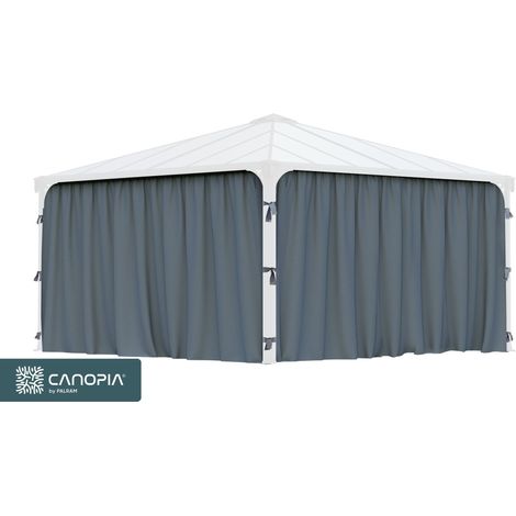 Set de rideaux pour tonnelle - Palram - 704236 (1/5)