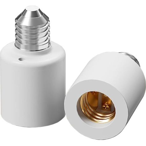 Ortviai Douille E27 avec Capteur Crépusculaire et Sonore - Adaptateur de Lampe Automatique - Allumage par Bruit et Obscurité - Idéal Couloir et Garage(de 2) (1/5)