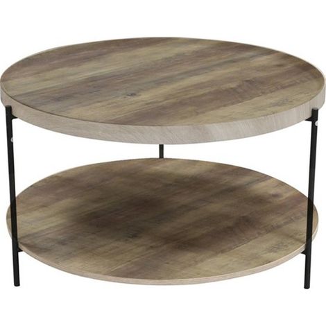 Table Basse Joya Avec 2 Niveaux Beige Atmosphera (1/3)