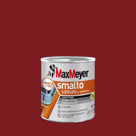 MaxMeyer Smalto a Solvente Satinato Bordeaux R3011 0,750 l (1/3)