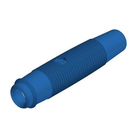 Fiche banane femelle Ø de la broche: 4 mm Hirschmann Test & Measurement KUN 30 931804102 bleu 1 pc(s (1/2)