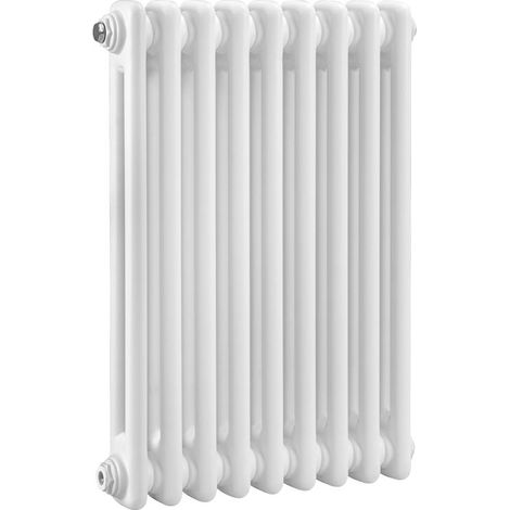 Baridi DH366 Horizontal Traditional 2 Column Radiator 600 x 427mm White