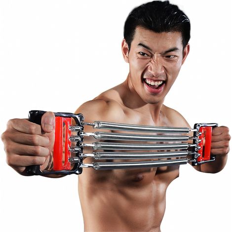 Expanseur à ressorts pour la musculation des bras et de la poitrine modèle 2 (1/5)
