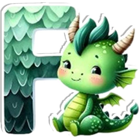 Pendentif Acrylique - Dinosaure Dessin Anime - Pour Decoration Interieure Et Exterieure - Lot De 1 (1/5)