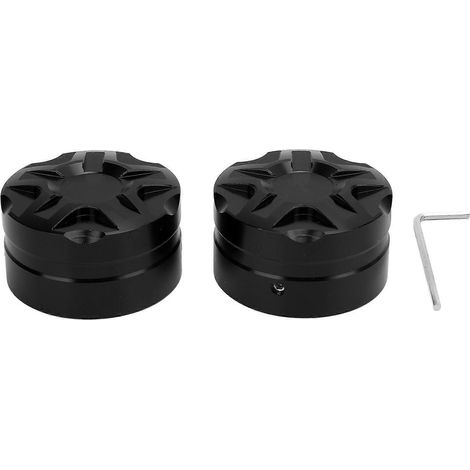 2Pcs Housse Moto avec Clé en Alliage d'Aluminium Capuchon Décoratif Interrupteur de Levage Pare-Brise Remplacement pour ADV150 ADV160 ADV350 (1/5)