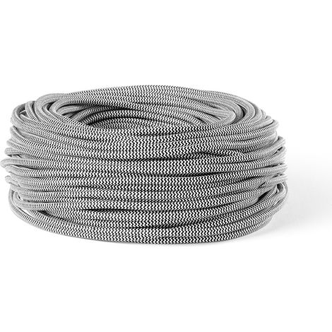 Cavo Elettrico 50M Bianco E Nero (1/2)