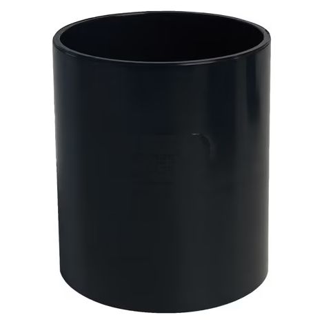 First Plast – Manchon PVC pour tube de descente Ø80 – Raccord pour gouttière – Couleur anthracite – Évacuation efficace des eaux pluviales
