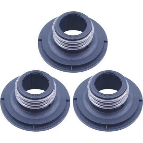 Pour Husqvarna 135 135e 140 140e Roue vis sans fin de pompe à huile 3 pcs pour pièces de tronçonneuse neuves, Roue vis sans fin (1/5)
