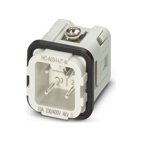 Embout de connecteur Phoenix Contact, 3 contacts , 24A, Mâle ( Prix pour 1 )