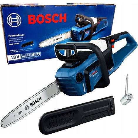 Bosch Professional GKE 18V-40 18V BITURBO Brushless Chainsaw 40cm Bar - Bare