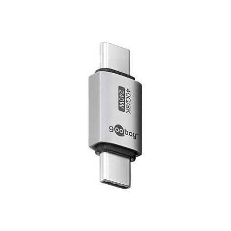 74448 Goobay Adaptateur USB-C Mâle vers USB-C Mâle - Adaptateur USB-C Mâle vers USB-C Mâle