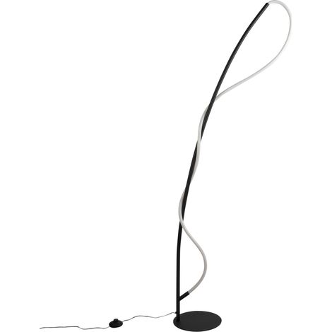 FORLIGHT - PIE DE SALÓN IP20 TRESS LED 26 BLANCO NEUTRO - 4000K ON-OFF NEGRO 3099 (1/5)