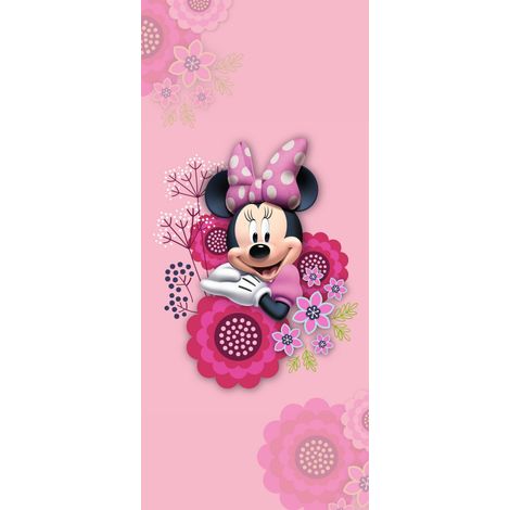 Poster de porte intissé - Disney Minnie Mouse - 90 cm x 202 cm (1/3)