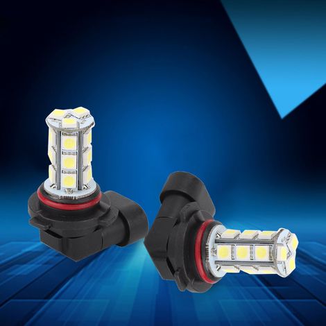 2x HB3 9005 Weiße 18SMD 5050 LED-Lampen für 12V Auto-Nebelscheinwerfer (1/5)