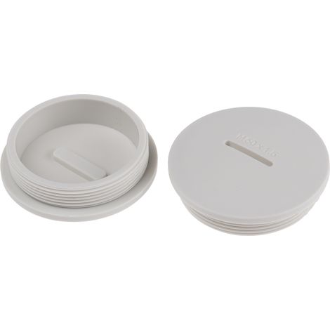 Bouchon obturateur RS PRO M50 x 1.5, Ø 49.9mm - 55.5mm en Nylon 66 ( Prix pour Paquet de 10 )