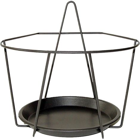 Soporte geométrico de pared para plantas, 22 x 20 cm. (1/2)