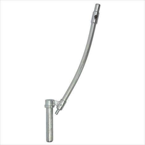 Universal Stahl Kupplungsbolzen 30 x 480 mm Zugmaulbolzen Anhängerbolzen gebogen (1/3)