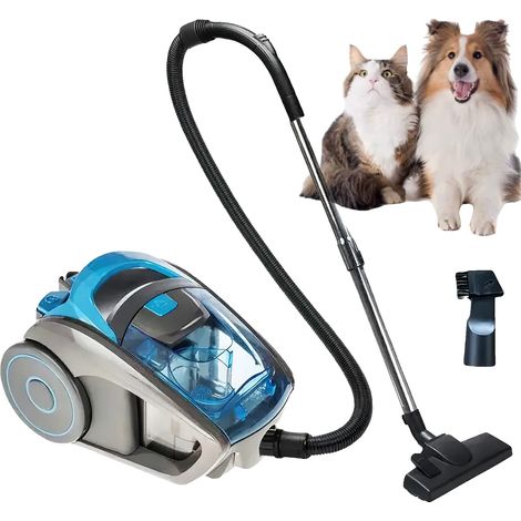 Aspirateur traîneau, 2800W de puissance, 15000PA d'aspiration, cordon d'alimentation de 5m, buse à ions négatifs, filtration multi-cyclonique (1/5)