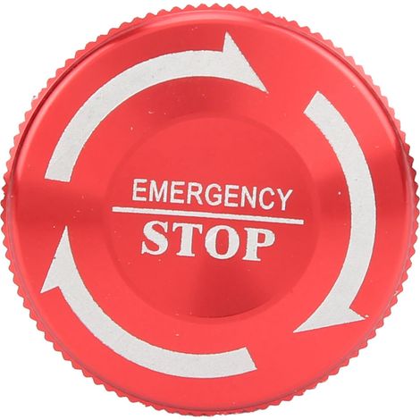 Bouton poussoir d'arrêt d'urgence étanche 22mm, tête champignon autoverrouillante, interrupteur 6 broches (1/5)