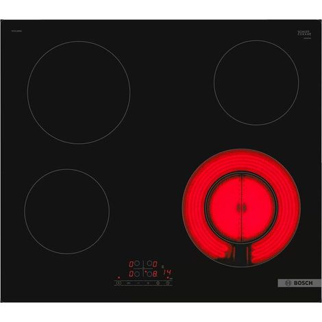 Bosch PKF611BB8E - Vitroceramica Independiente Radiantes 4 Zonas Coccion Ancho 60 Cm