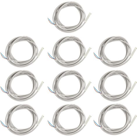 Capteur magnétique proximité 10 pièces, interrupteur de fin de course résistant à la corrosion et à l'usure, en PVC, compatible cylindres TWQ/SDA (1/5)