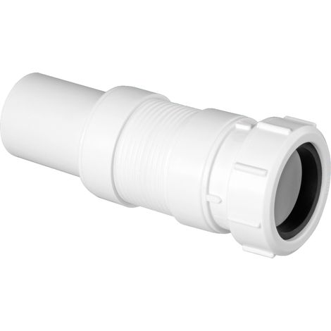 McAlpine MINIFLEX-5 1.5" universal compression connection x 1.5" plain spigot Short Miniflex Flexible Connectors (1/2)
