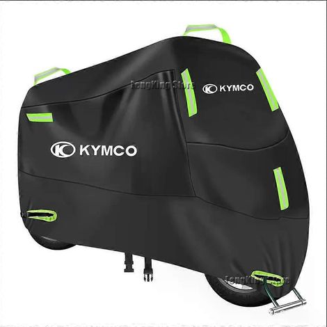 Housse imperméable pour scooter/moto KYMCO, protection UV et pluie, taille M (160 cm). (1/4)