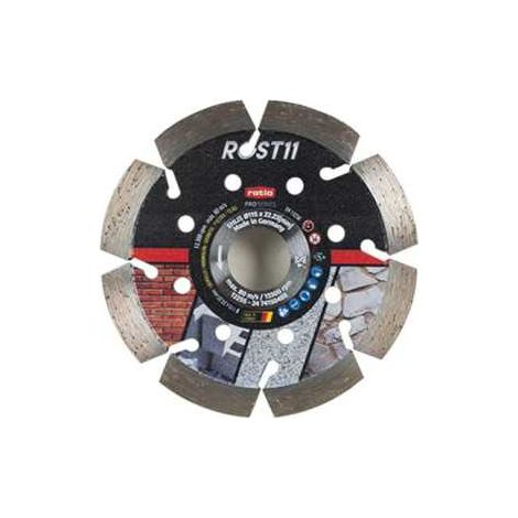 Disco Segmentado Láser RGST11 Ø115mm RATIO PRO