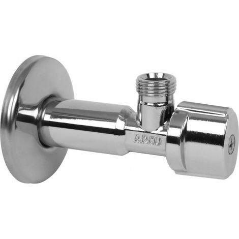 ARCO Vanne coudée A-80 longue 1/2"x3/8", anticalcaire, chromée (1/2)