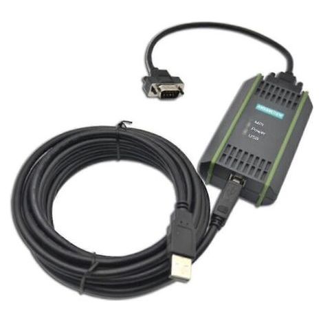 AMSAMOTION USB-Programmierkabel für Siemens S7-200/300/400 speicherprogrammierbare Steuerungen (RS485, Profibus, MPI, PPI) – Ersetzt die Teilenummer 6ES7972-0CB20-0XA0 (1/5)