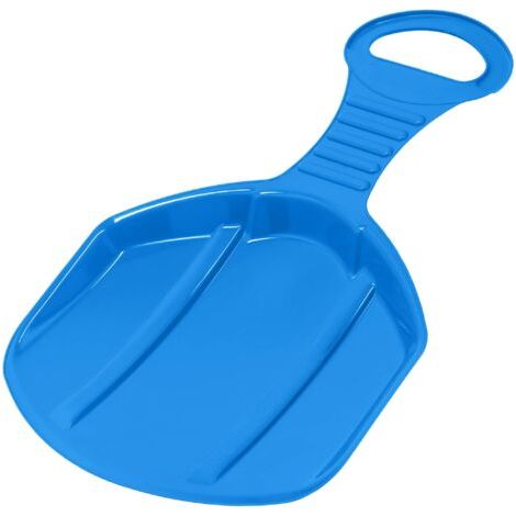 2 pièces Luge - Plastique - 53x34x3,5 cm - Bleu & Rose - Luge à Neige - Sled - Traineau a Neige Enfant et Adulte - Traineau Léger et Résistant - Poignée Ergonomique-NANOTEH (1/5)