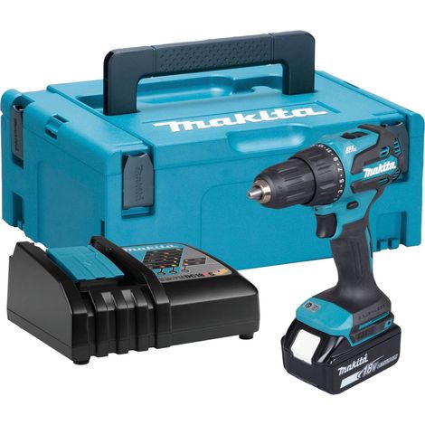 MAKITA DHP490RT1J 18v Combi drill 13mm keyless chuck
