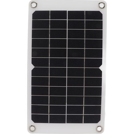 Panneau solaire monocristallin 12V 7.8W portable pour camping-car et voiture (1/5)