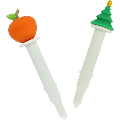 Homoyoyo 2pièces Thermomètre pour Poulet et Barbecue Jauge de (1/5)