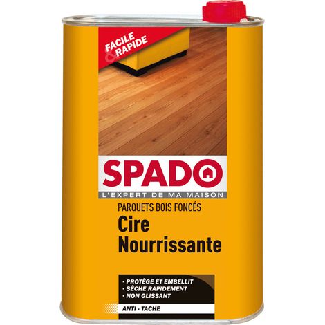 Cera per pavimenti in rovere scuro 1L (1/2)