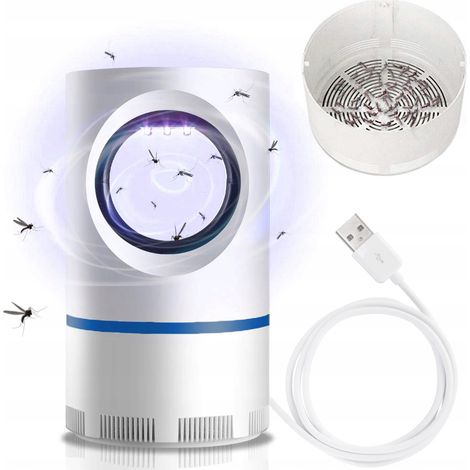 Lámpara trampa GoGarden UV para insectos, mosquitos, garrapatas y moscas, USB, ultrasónica.