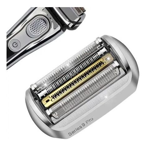 Braun 94M Ersatzscherkopf für Elektrorasierer, passend für Series 9 Pro und Series 9 Herrenrasierer, 9293s, 9260s, 9295cc, 9290cc, 9370cc, 9385cc, 9390cc, 9330s, 9291cc, 9296cc, silber (1/5)