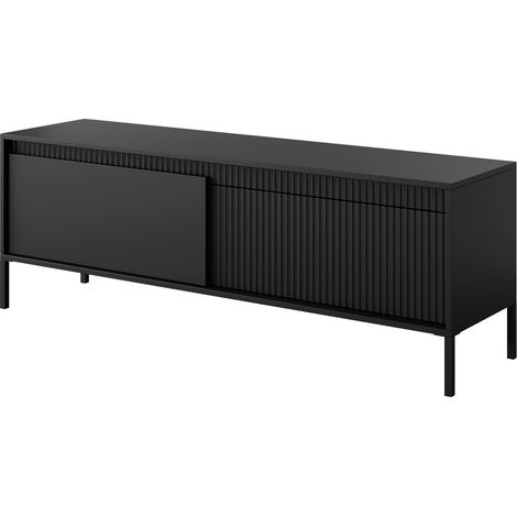 Meuble de salle de bain, Noir Mat, 80 × 57 × 46 cm (1/5)