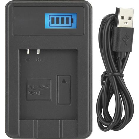 Chargeur de batterie mono-emplacement NB-6L pour appareils photo Canon SX710, SX610, SX520, SX700, SX600, D30, SX500