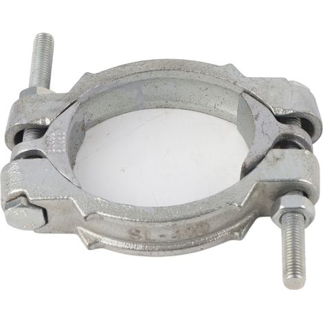 Collier de serrage en acier zingué réglable pour tuyaux acier et caoutchouc, diamètre 88-96mm (1/5)