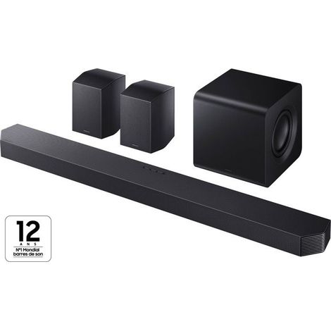 Samsung Q-Series HW-Q930H Dolby Atmos 9.1.4Ch Soundbar Schwarz Titan (1/5)