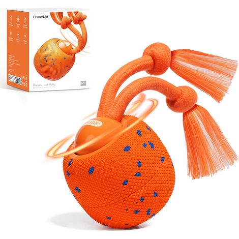 Balle Interactive pour Chien - Balle Rolly avec Queue (1/5)