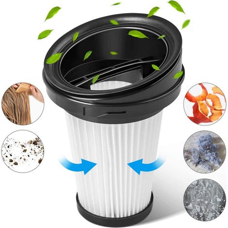 Filtre HEPA de rechange pour aspirateur balai, 98x70mm, filtre plissé haute filtration anti-poussière fine et allergènes (1/4)